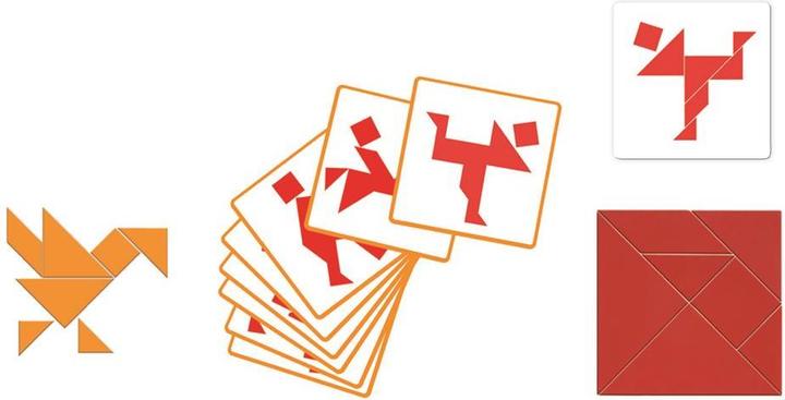 Productafbeelding Djeco Tangram (125 onderdelen)