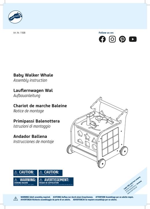 Produktbild small foot Lauflernwagen