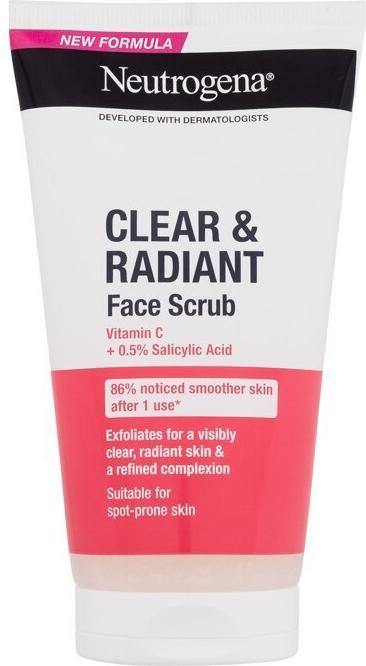 Neutrogena Clear & Radiant Face Scrub - 150 Ml (Peeling, 150 ml)