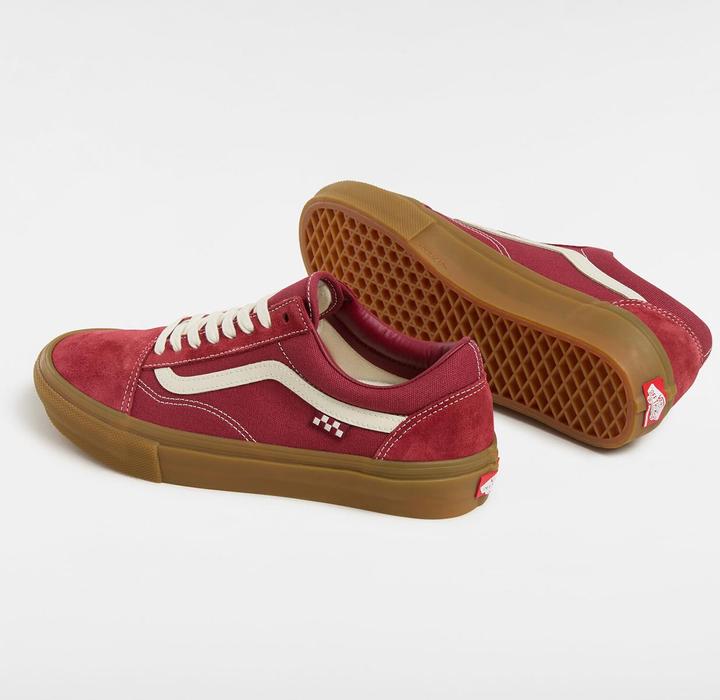 Produktbild Vans Skate Old Skool RED/GUM (47)