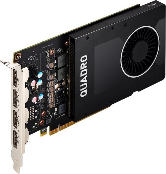 Produktbild PNY VCQP2000BLK-1 Grafikkarte NVIDIA Quadro P2000 GDDR5 (5 GB)