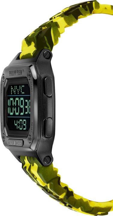 Actual product image Philipp Plein PWHAA1722 Hyper $hock Unisex 44mm 5ATM (Digital watch, 44 mm)