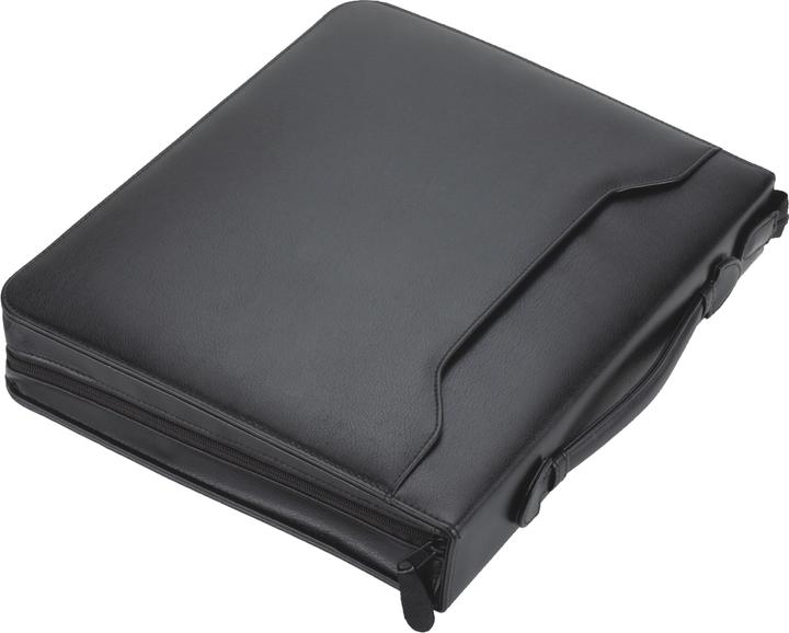 Immagine prodotto Alassio Raccoglitore ad anelli Rimini, DIN A4, similpelle FINEtouch, con tasca per CD (A4, 1 x)