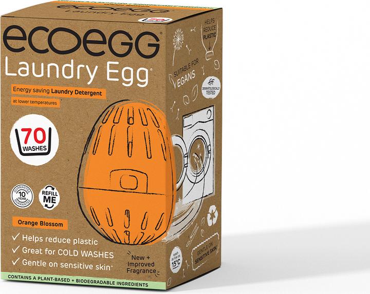 Produktbild Ecoegg Waschei Orange Blossom (70 Waschgänge, Fest, Perlen)
