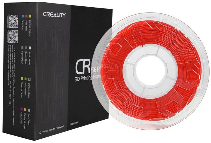 Actual product image Creality Filament CR-PLA Red, 1.75 mm, 1 kg (PLA, 1.75 mm, 1000 g, Red)