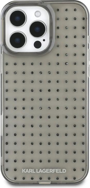 Produktbild Karl Lagerfeld IML Transparent Hard Case with Allover Studs - iPhone 16 Pro Max (Apple iPhone 16 Pro Max)