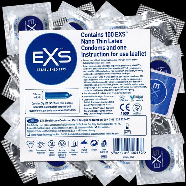 Image du produit EXS Nano Thin (100 pcs)
