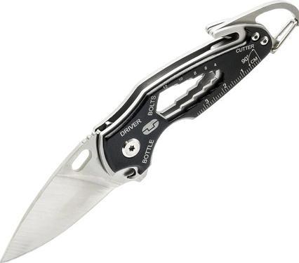 Actual product image True Utility Utility knife SmartKnife TU573K total length 100 mm blade length 55 mm foldable (5.50 cm)