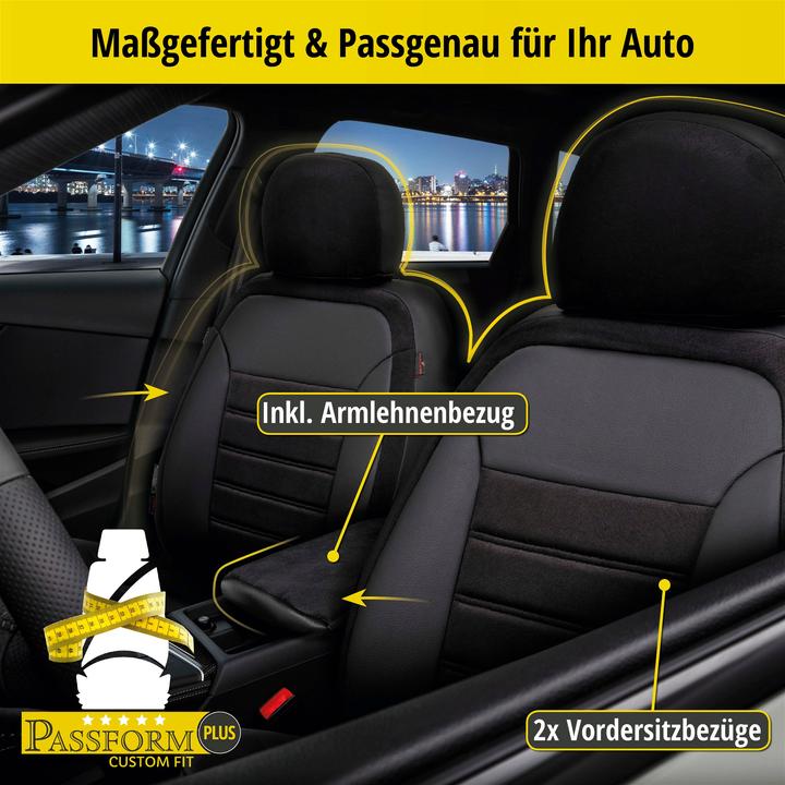 Produktbild Walser Sitzbezug für Hyundai ix35 (LM, EL, ELH) 08/2009-Heute, 2 Einzelsitzbezüge