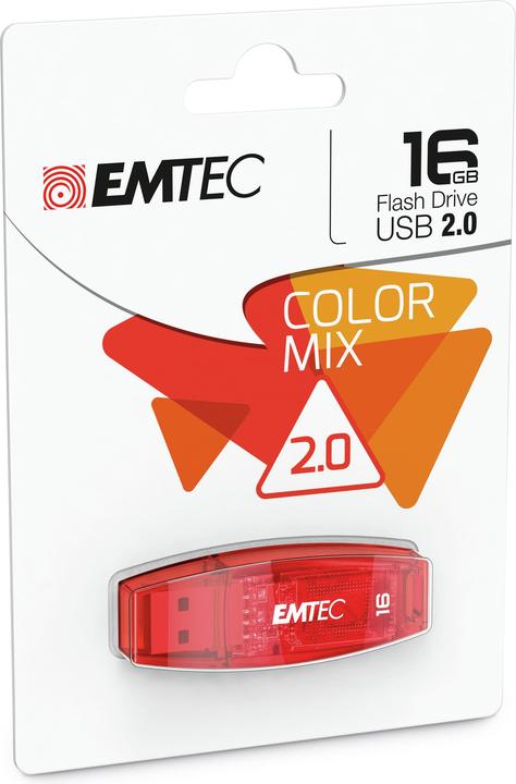 Produktbild Emtec C410 Color Mix (16 GB, USB-A)