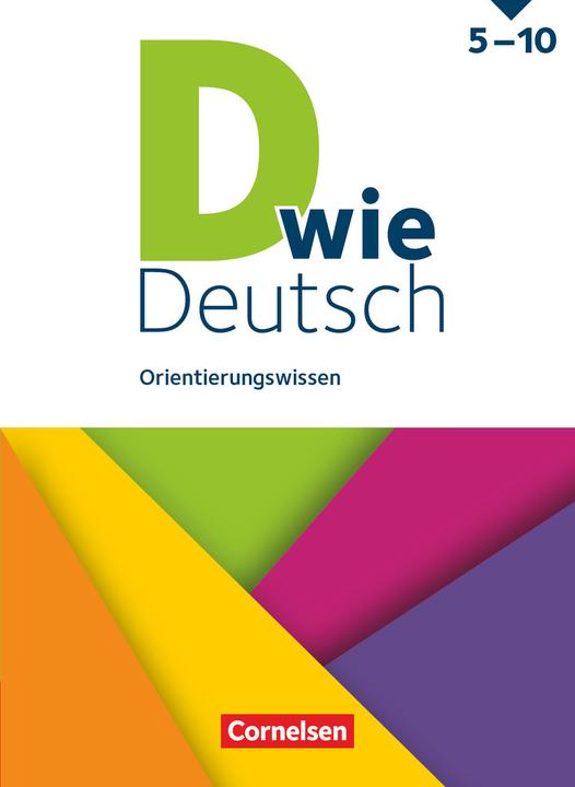 Immagine prodotto D wie Deutsch - Das Sprach- und Lesebuch für alle - 5.-10. Schuljahr (Tedesco, Susanneua, Ahe, Kerstinvonder/Verde, Sven/Lepke, 2024)
