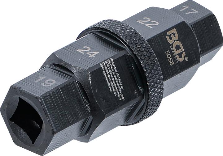 Image du produit BGS Douille spéciales moto 10 mm (3/8") 17 - 19 - 22 - 24 mm