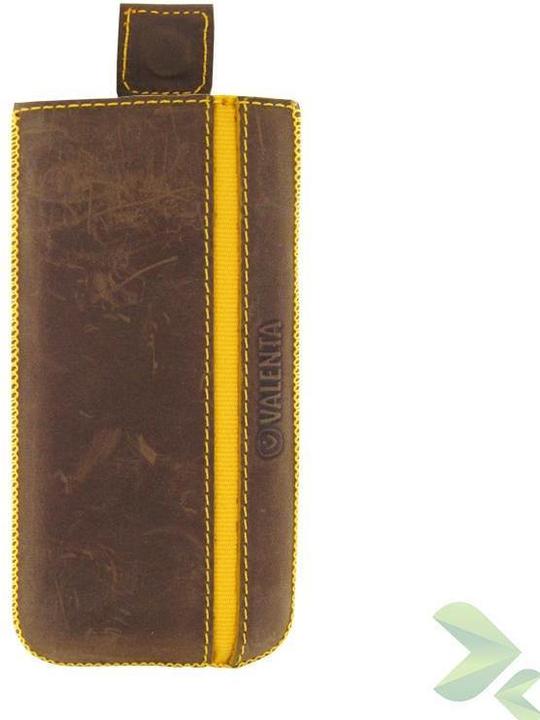 Immagine prodotto Valenta Valencia Pocket Stripe Vintage Valentine - Testa rossa Samsung Galaxy S5, Sony Xperia Z e altri (Samsung Galaxy Ace, Nokia Lumia 1020, Sony Xperia M2, Nokia Lumia 930, Samsung Galaxy S5, Sony Xperia Z)