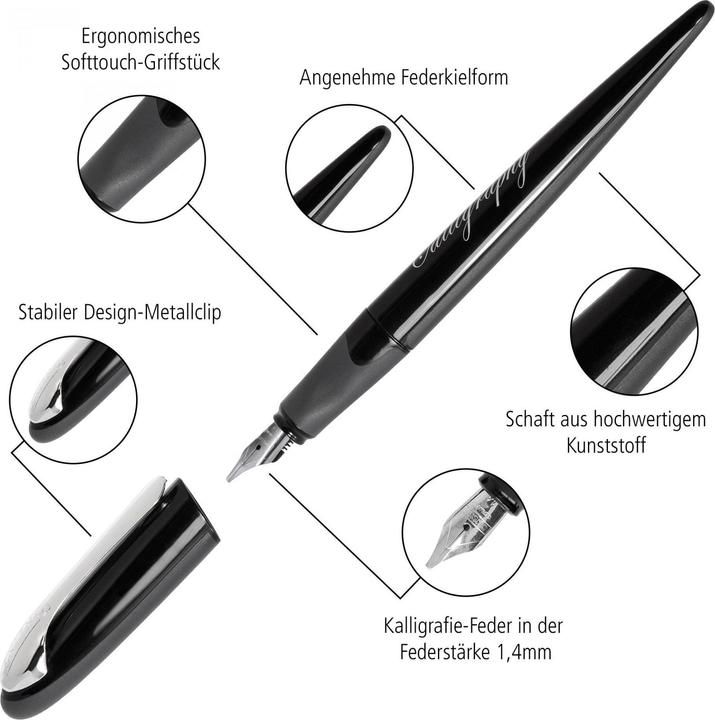 Immagine prodotto Online Set penna stilografica BESTWRITER AIR (Nero, 3 x)