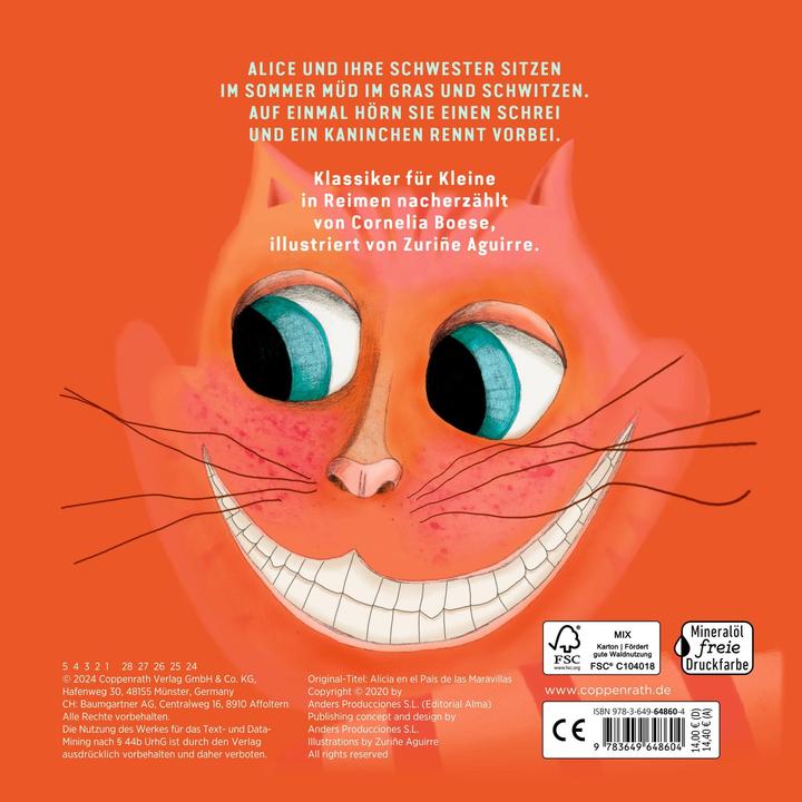 Produktbild Carroll:Alice im Wunderland (Deutsch)
