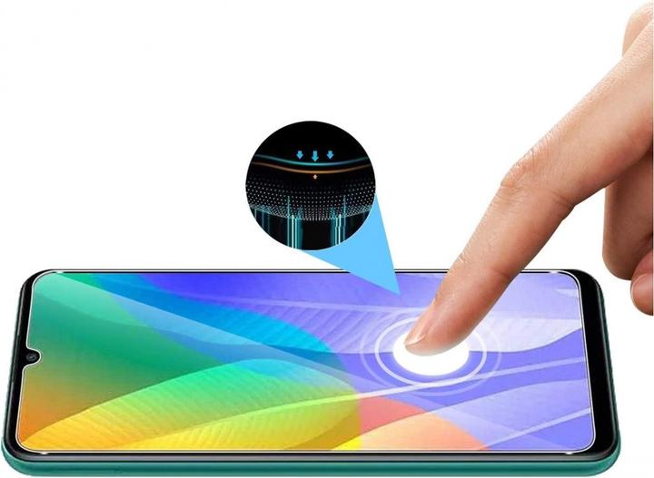 Productafbeelding Screenguard Huawei Y6p Beschermende Glazen Film Hoesje Vriendelijk Ontwerp (1 Stuk, Huawei Y6p)