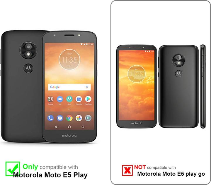 Productafbeelding Cadorabo Boek Onzichtbare Magneethoes (Motorola Moto E5 Play)