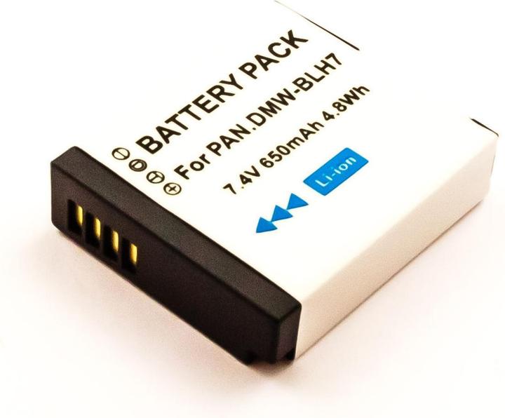Produktbild AGI Akku kompatibel mit Panasonic LUMIX DMC-GM5 - Akku - 600 mAh (Kamera Akku)