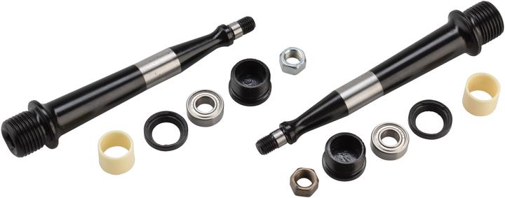 Produktbild iSSi Bearing/Bushing Achsen Rebuild Kit + 6 mm. Black.