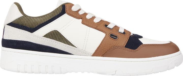 Actual product image Tommy Hilfiger Th Basket Better Ii Leather Men's Leather Shoes (43)