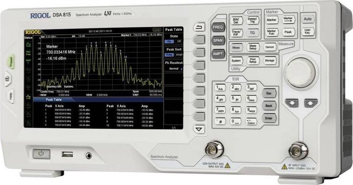 Produktbild Rigol DSA815-TG Spektrum-Analysator mit Tracki (Analysator)