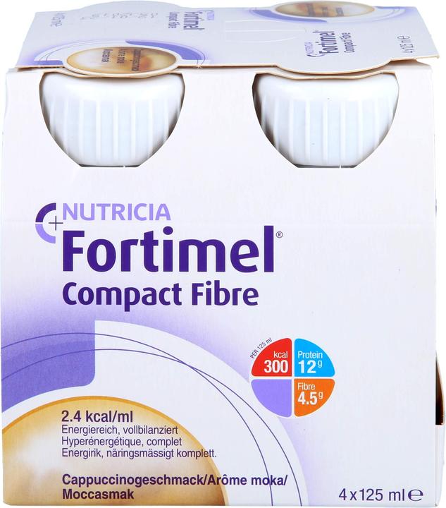 Image du produit Fortimel Fibre Compact Cappuccino (Café, 4 pcs, 652 g)