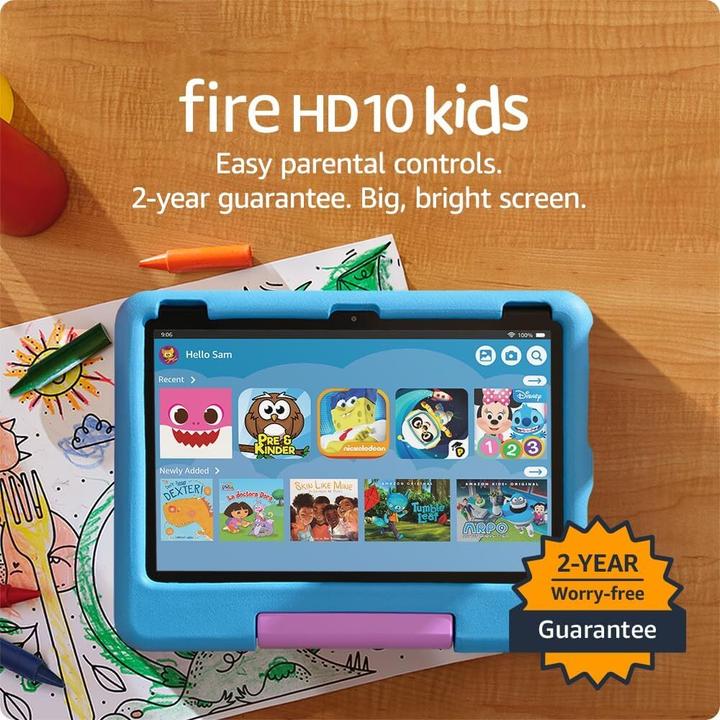 Actual product image Amazon Fire HD10 Kids 13 Gen (10.10", 32 GB, Blue)