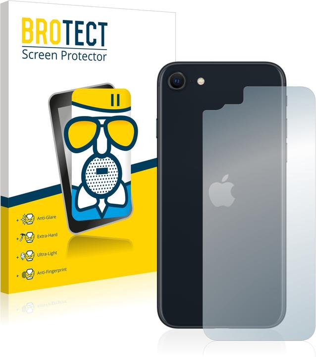 Actual product image BROTECT AirGlass Glass Matte (1 Piece, Apple iPhone SE (3rd Gen))