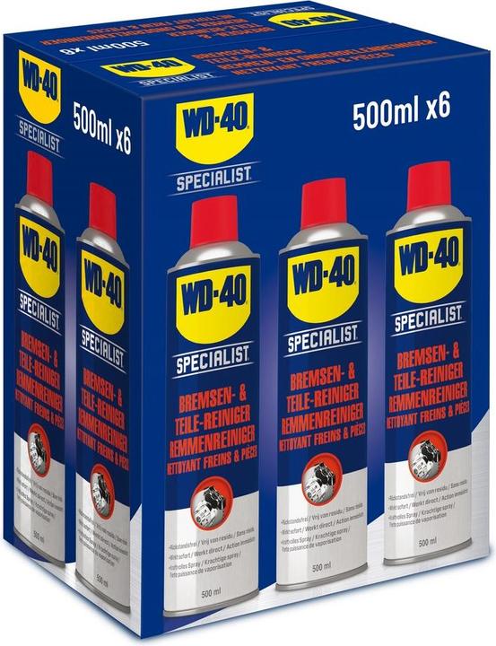 Produktbild WD-40 Specialist Bremsenreiniger, 500 ml, 6er Set (500 ml)