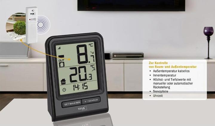 Image du produit TFA Thermomètre sans fil
