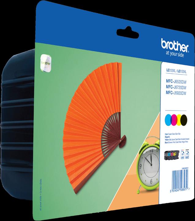 Brother LC-129XL Value Pack (M, BK, Y, C)