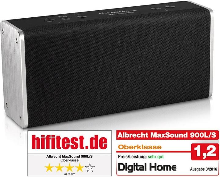 Produktbild Albrecht MAX-Sound 900 S (WLAN)