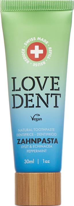 Produktbild ReUseMe LOVE DENT Zahnpasta ohne Fluoride mit Echinacea & Xylit (30 ml)