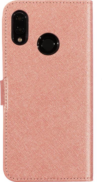 Productafbeelding Mobiparts Saffiano Wallet Case Huawei P20 Lite Pink (Huawei P20 Lite)