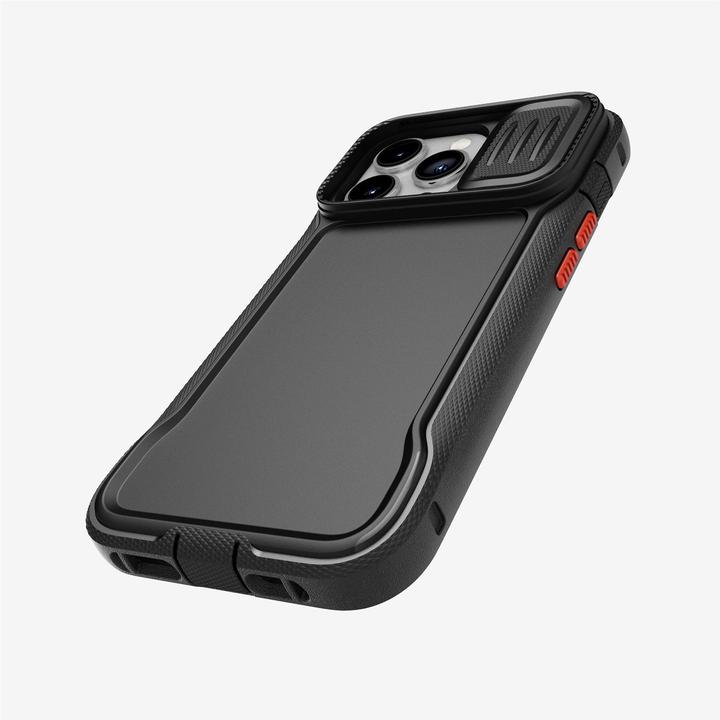 Produktbild tech21 Evo Max w/Holster, Cover, Apple, iPhone 13 Pro, 15,5 cm (6.1 Zoll), Schwarz (Apple iPhone 13 Pro)