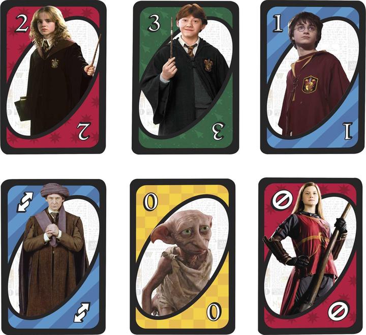 Actual product image Mattel Games Uno Harry Potter (German, English)