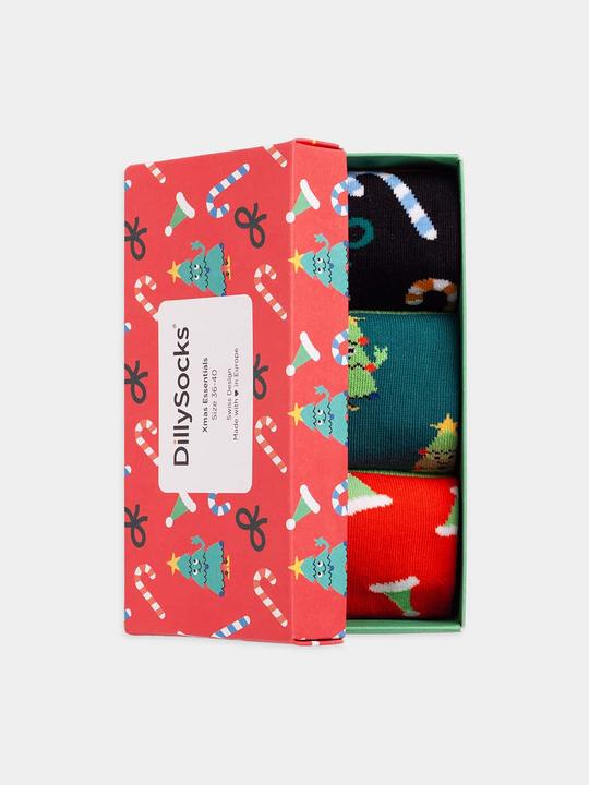 Produktbild DillySocks Xmas Essentials (3er Pack, 36 - 41)