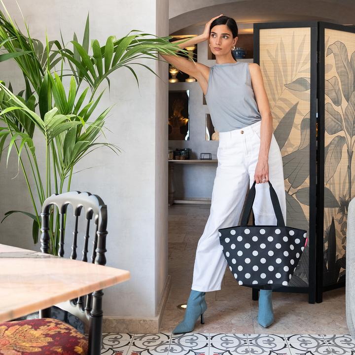 Produktbild MGA Shoppertasche M, Punkte weiss
