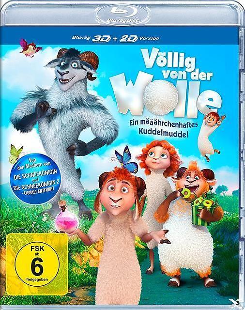 Produktbild Plaion Völlig von der Wolle - Ein määährchenhaftes Kuddelmuddel (3D Blu-ray, Blu-ray, 2016, Deutsch, Englisch)