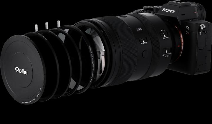 Produktbild Rollei F:X Pro Magnetische Rundfilter Mark II 82 mm – VND-Set (82 mm, ND- / Graufilter)