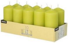 Produktbild Papstar Stumpenkerzen, 40 mm, dunkelblau, 10er Pack Durchmesser: 40 mm, Höhe: 90 mm, Brenndauer: ca. 9 St... (10 Stk.)
