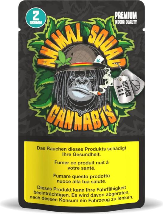 Immagine prodotto Pure Production Pure Europe Animal Squad Nutcase Ace 2gr (2 g, Interno)