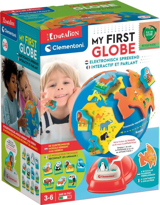 Image du produit Clementoni Education - Mon premier jeu éducatif sur le globe terrestre