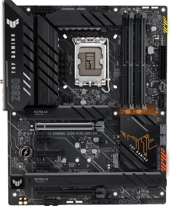 Actual product image ASUS TUF Gaming Z690-Plus Wifi (LGA 1700, Intel Z690 (DDR4), ATX)