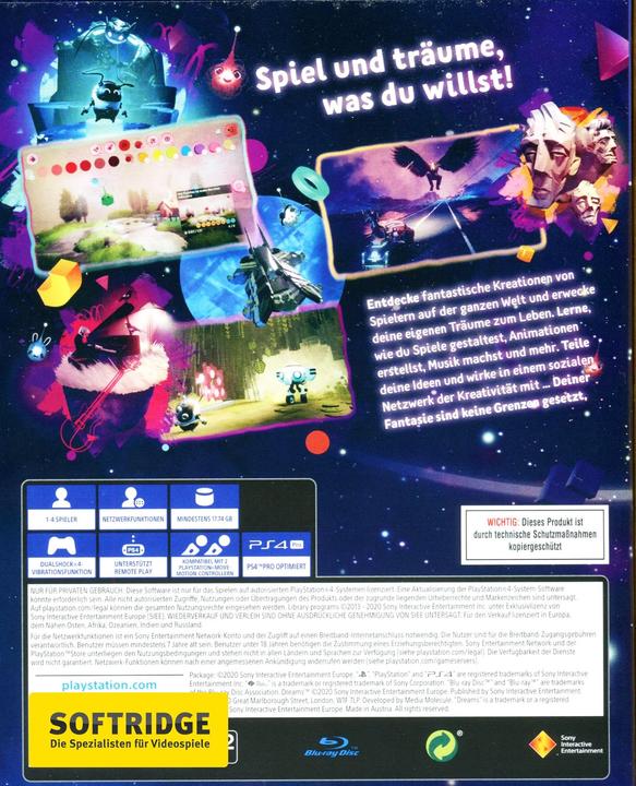 Image du produit Sony Dreams (PS4, Multilingue)