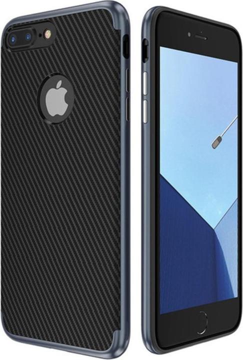 Produktbild König Design Hybrid Silikon Handy Hülle für Apple iPhone 5 / 5s / SE Case Cover Tasche Blau (Apple iPhone 5)