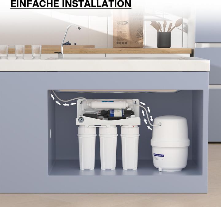 Produktbild Naturewater Umkehrosmose 3 G Wassertank 11,35 L Wasser Container lebensmittelecht