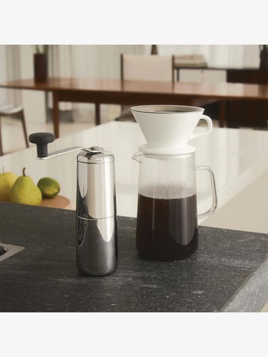 Actual product image Alessi Set moulin à café et pichet filtre SLOW COFFEE argentée