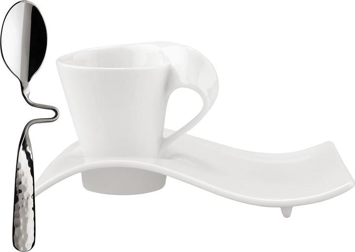 Produktbild Villeroy & Boch NWC Espressoset 3tlg.- EC NewWave Caffè (0 ml, 1 x)