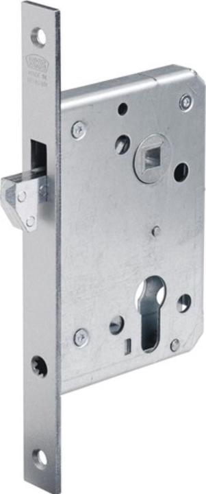Productafbeelding BKS Insteekslot voor schuifdeuren 0375 PZ 20/55/60/8 mm zilver gekroond Voorste lengte 205 mm (Insteekslot)